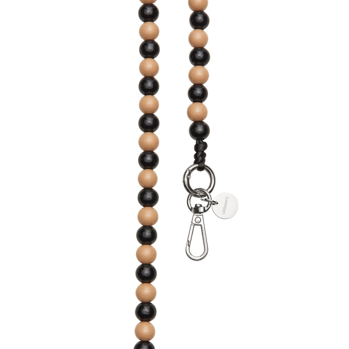 Handy-Strap «Brooklyn» (schwarz-beige | universal)