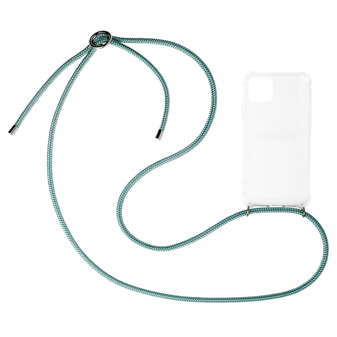 Handykette «Minty Fresh» (transparent | minzgrün)