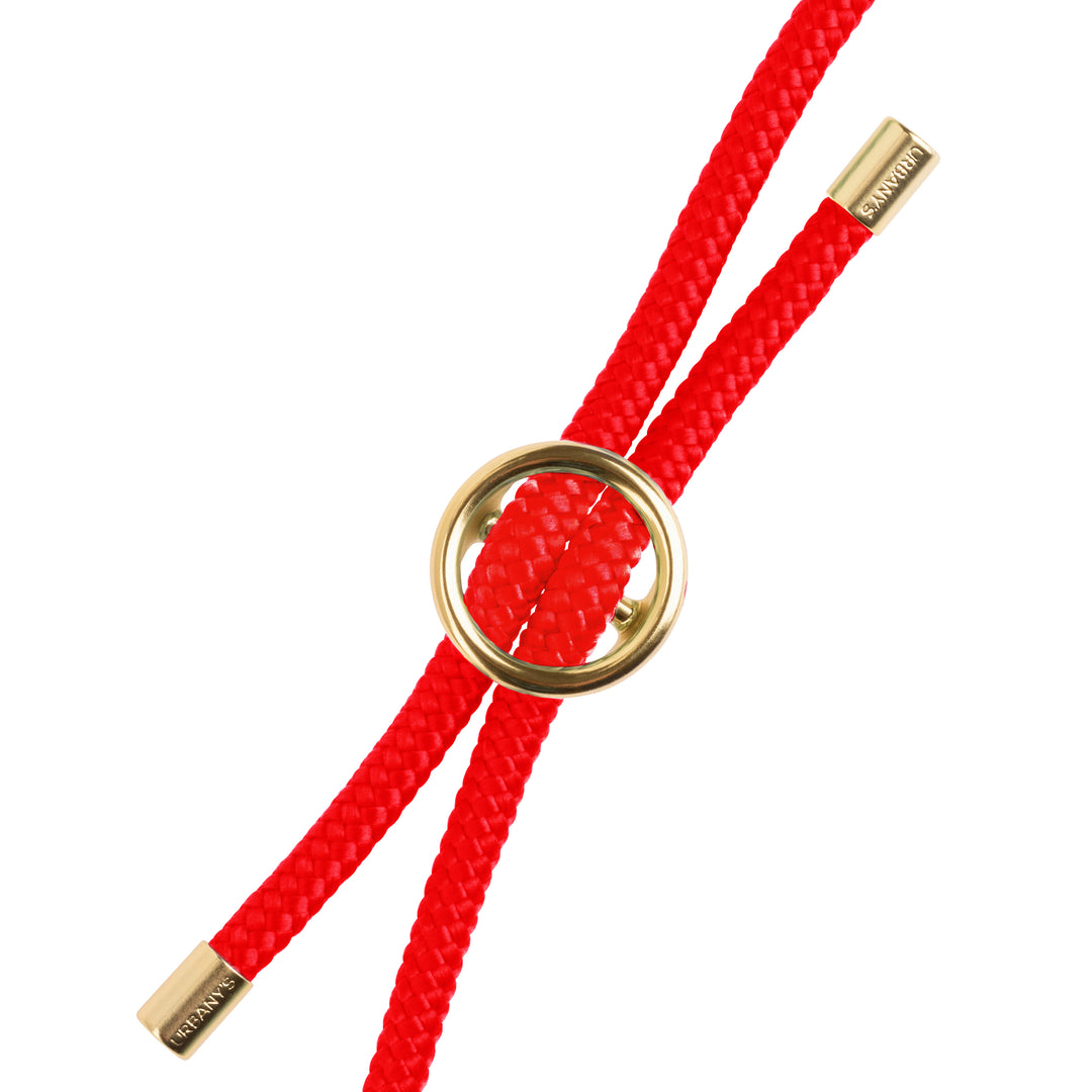 Handykette «Red Lips» (transparent | rot)