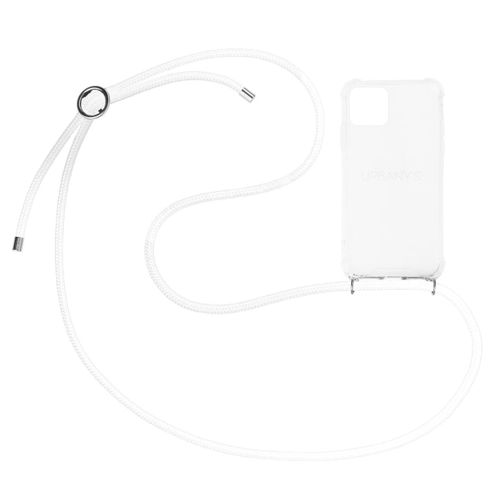 Handykette «Snow White» (transparent | weiss)