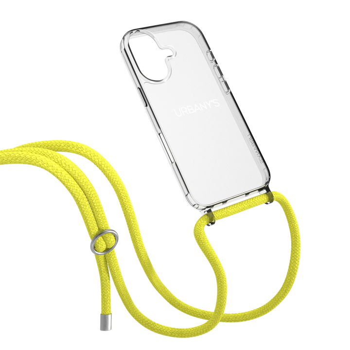 Handykette «Cute Canary» (transparent | gelb)