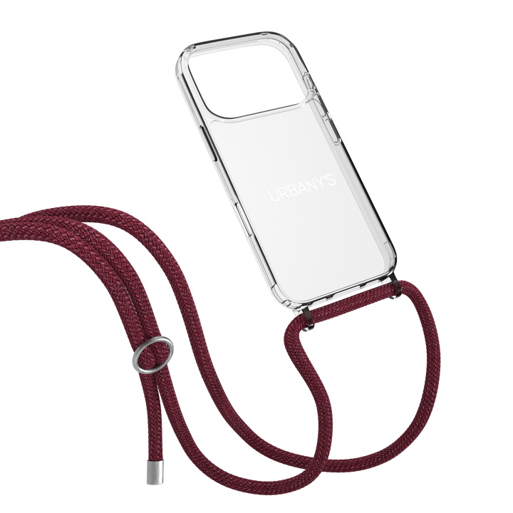 Phone Necklace «Red Wine»