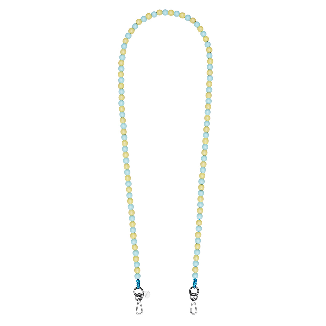 Handy-Strap «Brooklyn» (hellblau-gelb | universal)