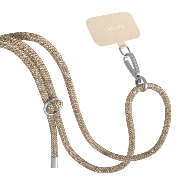 Universal Phone Necklace «Beach Beauty» (beige)