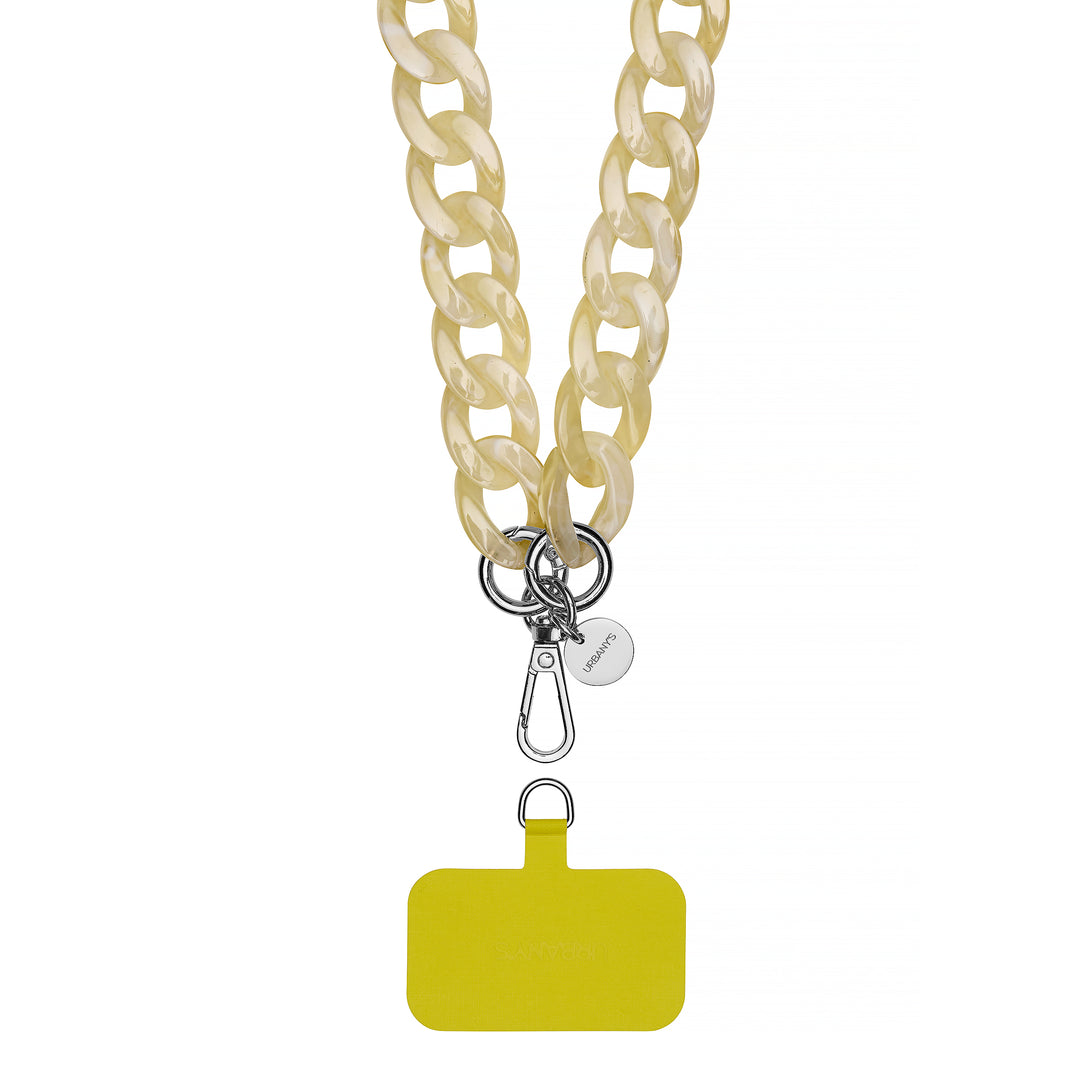 Phone Strap «Carrara» (yellow | universal)