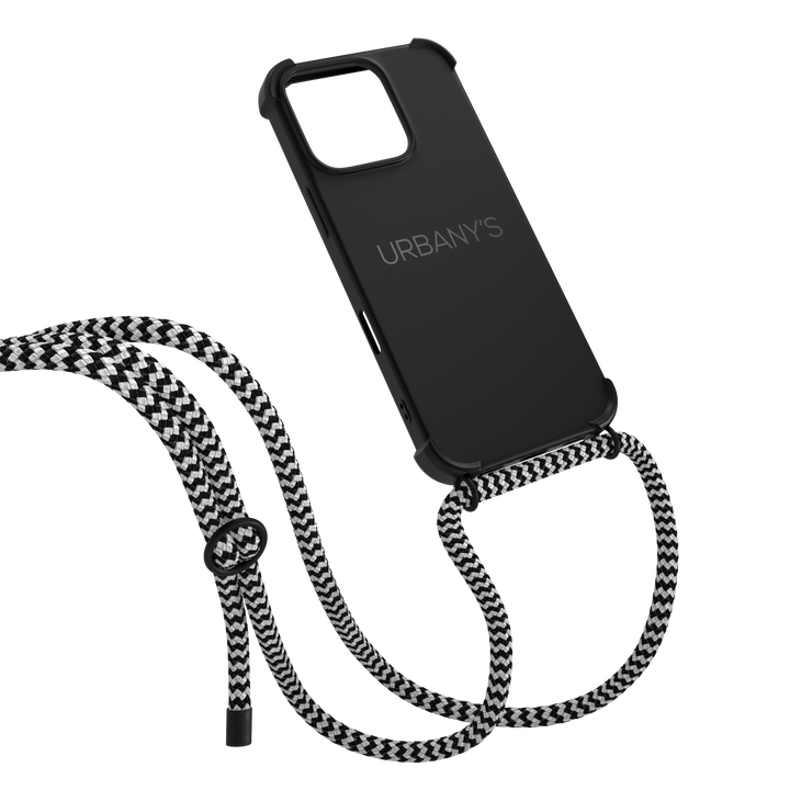 Phone Necklace «Hypnotic Zebra» (matt)