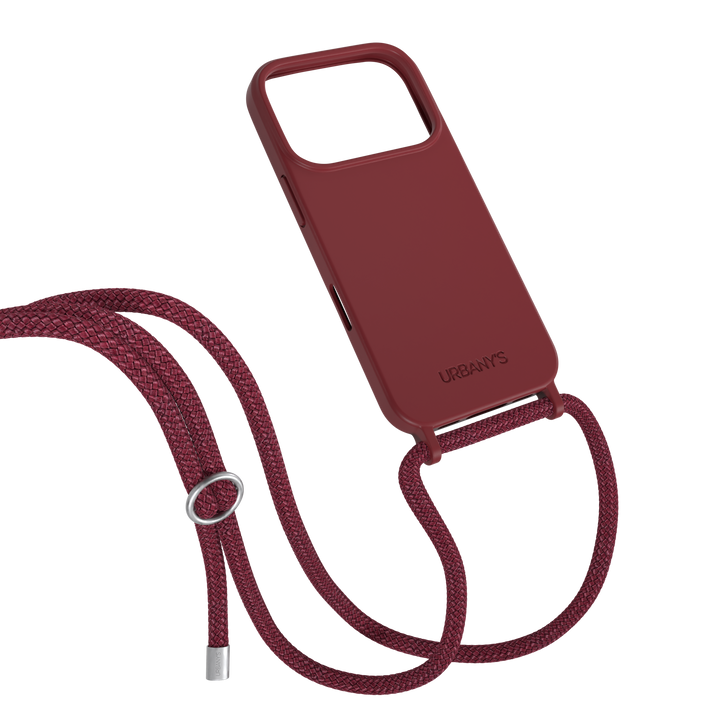 Handykette «Red Wine» (matt | weinrot)